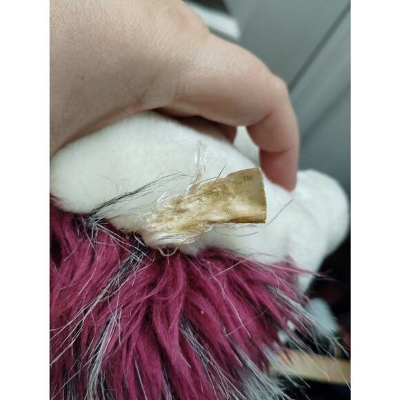 Dan Dee Collector's Choice Stuck on You Pink Hair Hedgehog Valentine Plush - Picture 6 of 7